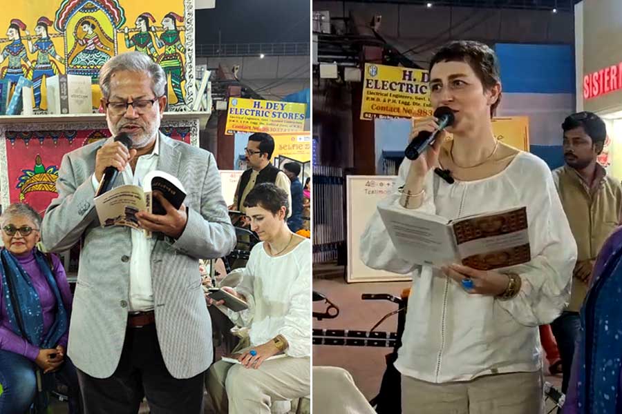 German Poet at Kolkata International Book Fair on Rainer Maria Rilke's 150th birth year
