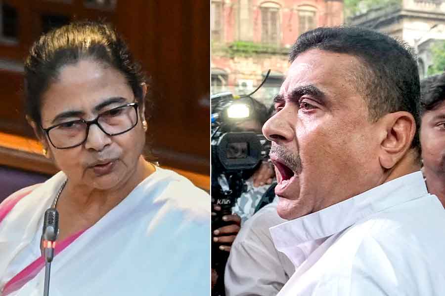 Mamata Banerjee had a conversation with Suvendu Adhikari