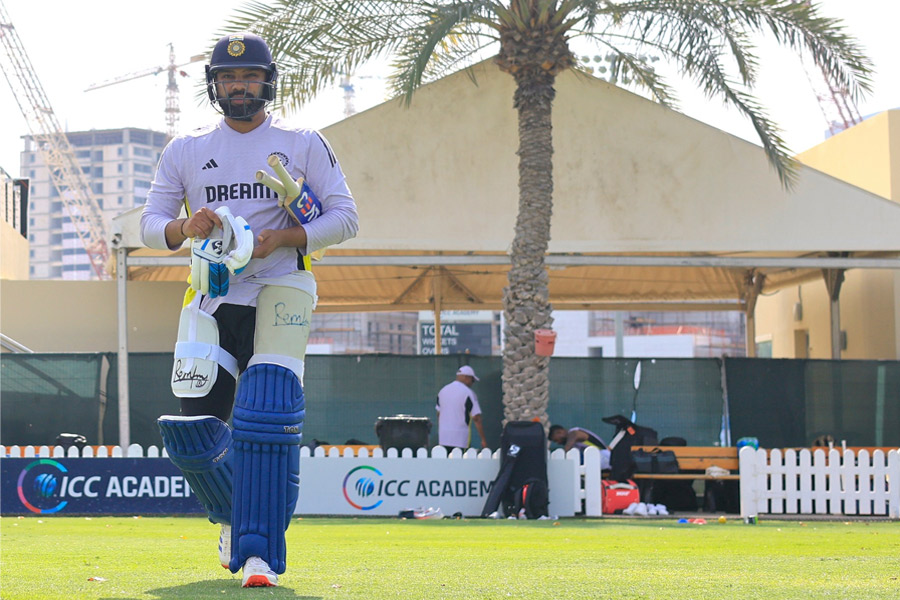 ICC Champions Trophy 2025: India team practice hard on first day before the tournament