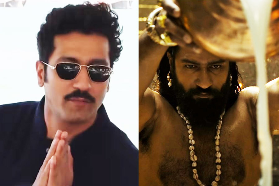 Vicky Kaushal visits Mahakumbh ahead of Chhaava release