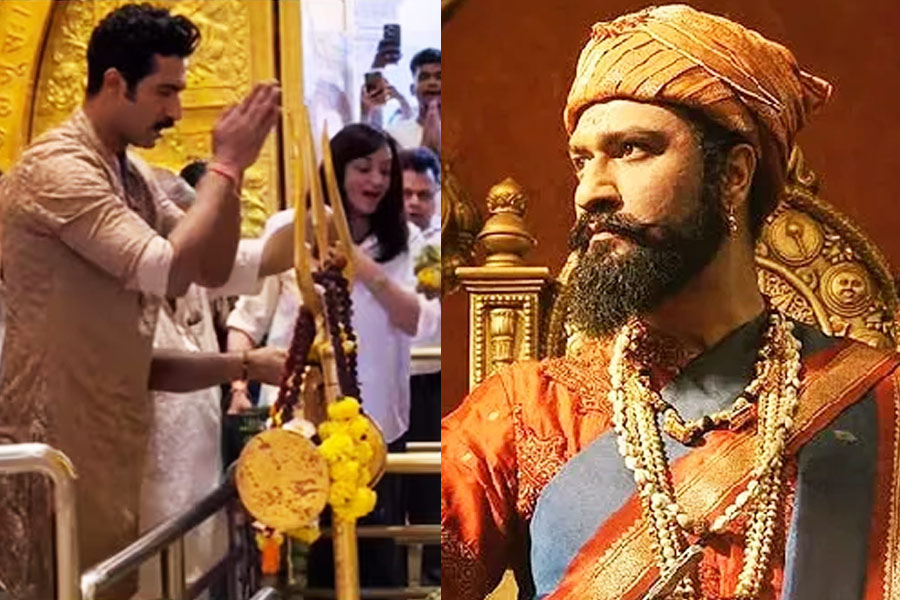 Vicky Kaushal Offers Prayers At Babulnath Temple Amid Chhaava’s Box Office Success