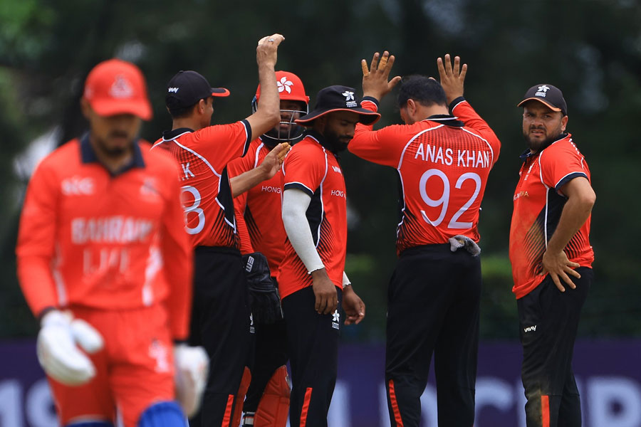 Bahrain record first T20I instance with zero runs in Super Over against Hong Kong