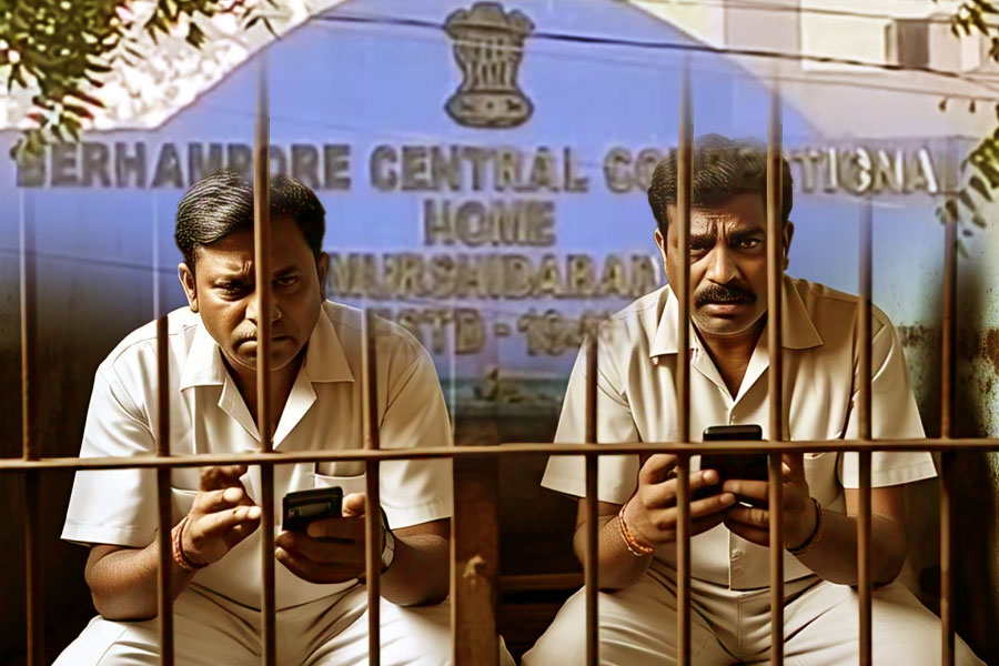 Mobile phones recovered from inmates at Berhampore jail