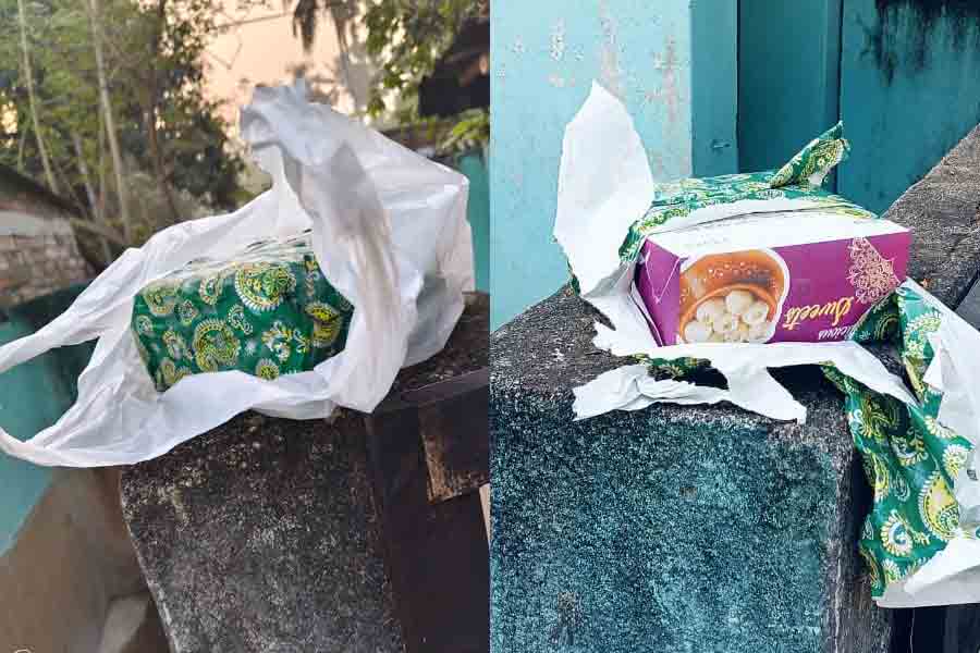 Bomb packed in Sweet Box sent to TMC leader in Deganga