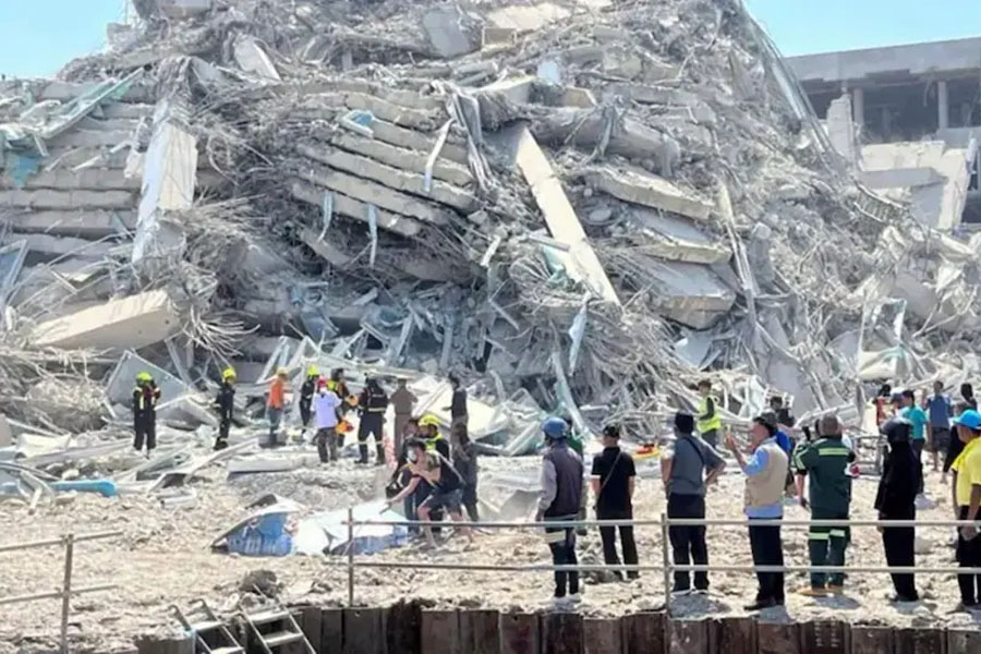 'Most Victims Probably Dead', Bangkok Police On Building Collapse