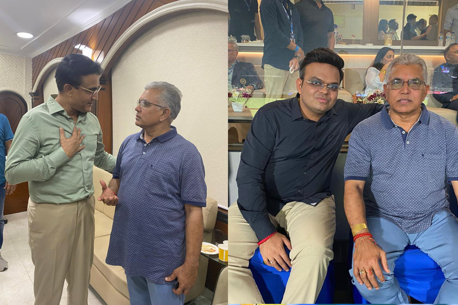 Dilip Ghosh's meeting with Sourav Ganguly and Jay Shah sparks row