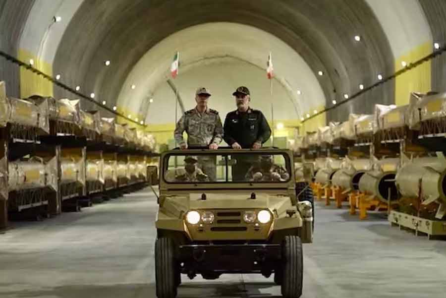 Iran unveils underground 'Missile City' as US nuclear deal deadline looms
