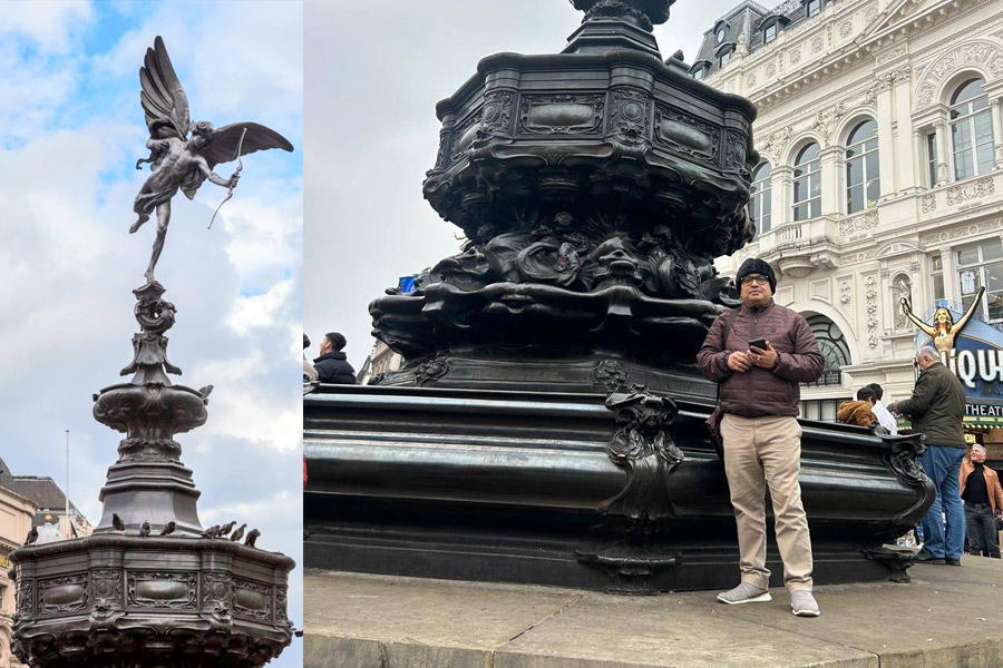 Kunal Ghosh nostalgic after visiting Piccadilly Circus of London