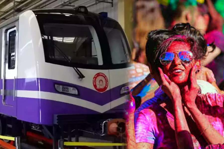 Metro service will be delayed in Holi