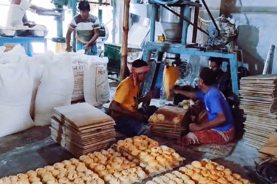 Magrahat's people is busy to make simai