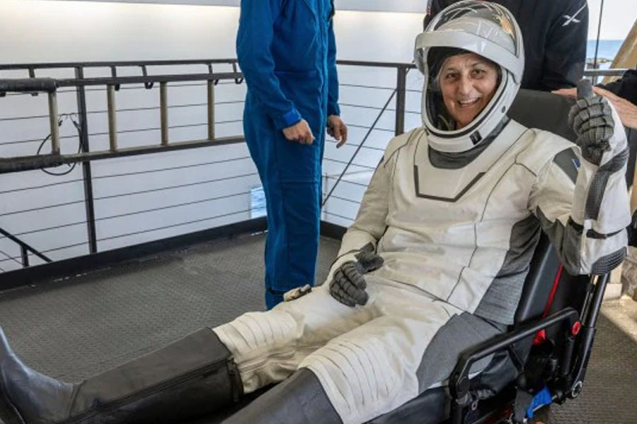 Sunita Williams returns to Earth after 286 days