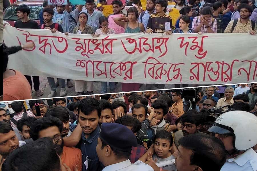 যাদবপুর কাণ্ডে উত্তাল বাংলা, ফের যাদবপুরে মিছিলে বামপন্থীরা