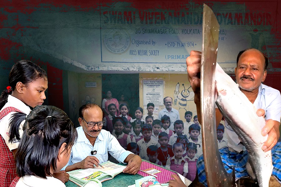 মাছ ব্যবসায়ী হয়েও প্রধান শিক্ষক, মানুষ গড়তে অন্য লড়াইয়ে একাত্তরের ‘যুবক’