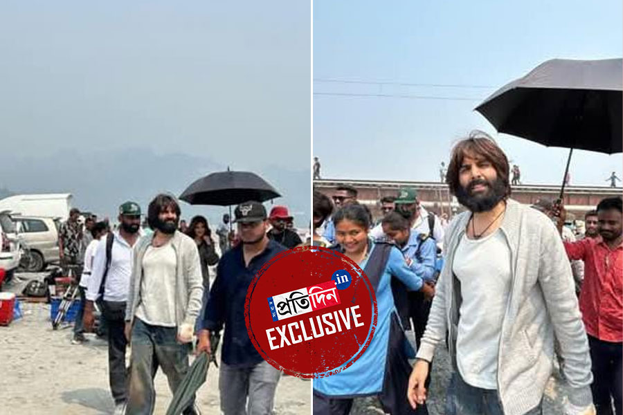 Kartik Aaryan starts shooting for Anurag Basu's next in North Bengal