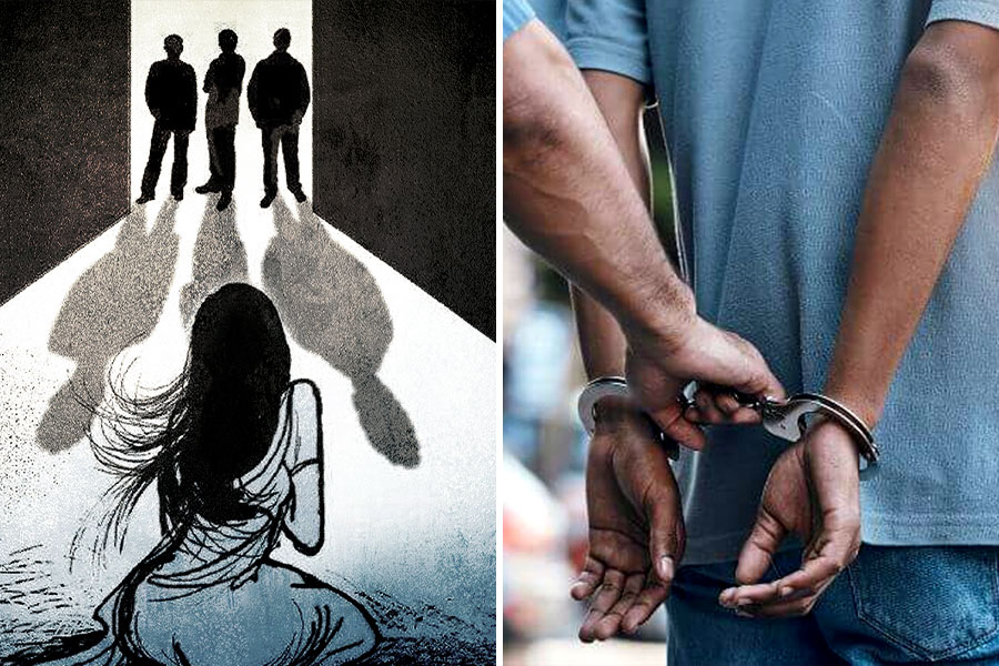 A girl allegedly physically harassed in Madhyamgram