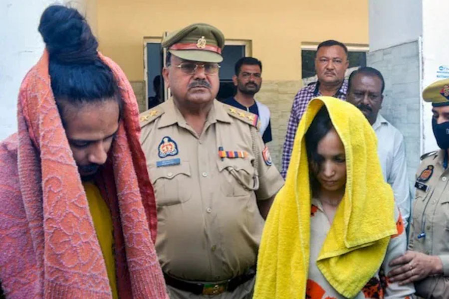 Deepfake video of cop kissing Meerut murder accused Muskan surfaces, case filed