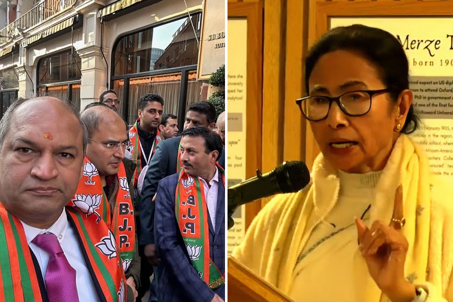 Mamata Banerjee London Tour: BJP supporter was among the agitators during Mamata Banerjee's speech at Oxford University