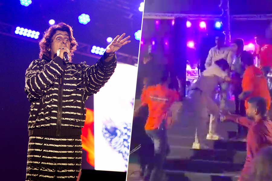 Sonu Nigam Confronts Crowd Throwing Stones, Bottles At DTU Fest