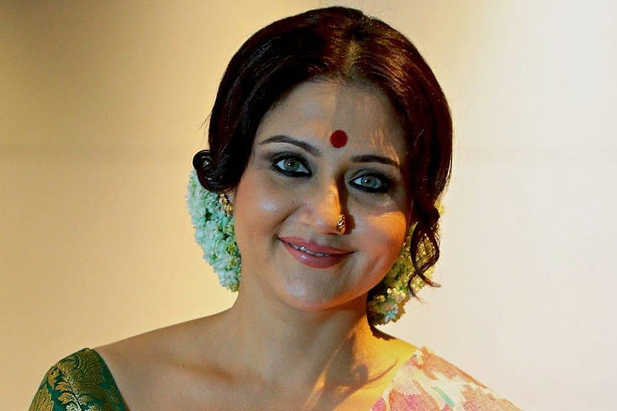 Nostalgic Swastika Mukherjee with 'coconut oil on her head and two long braids'