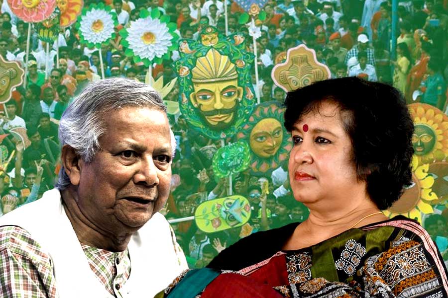 Unrest in Bangladesh University students About Bengali New Year Celebration