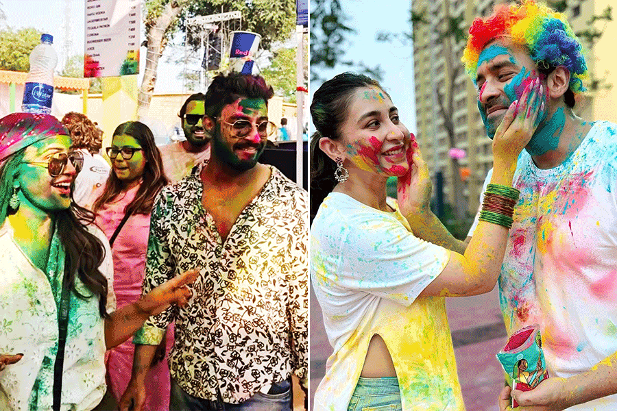 ‘রং বরসে…’, দেব-রুক্মিণী থেকে যশ-নুসরত, রঙিন টলিউডের জুটিরা, দোলে ‘সিঙ্গল’ কারা?