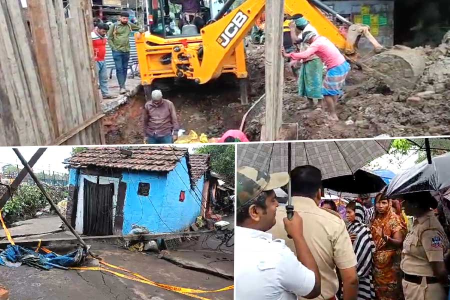 জোড়া বিপর্যয় হাওড়ায়, জল সংকটের মধ্যেই বাড়িতে ফাটল, বিদ্যুৎহীন এলাকা