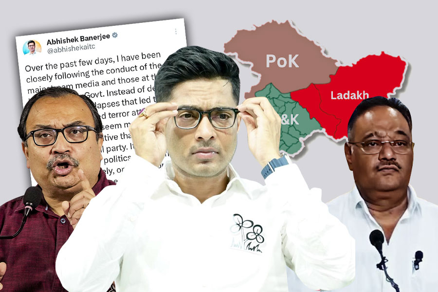 এক্স হ্যান্ডলে পাক অধিকৃত কাশ্মীর দখলের ডাক অভিষেক বন্দ্যোপাধ্যায়ের