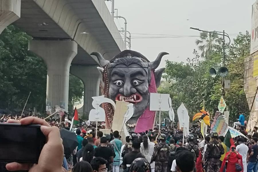 People are not allowed in Baisakhi procession in Bangladesh