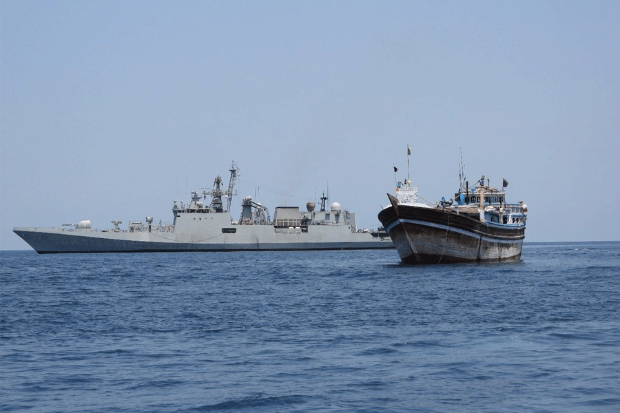 Indian Navy Provides Urgent Medical Aid To Pakistani Crew On Fishing Vessel