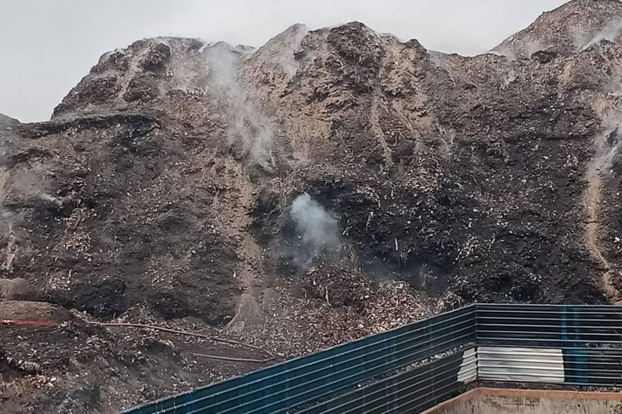 Bio mining technology will be applied to clean the dumping ground that faced fire