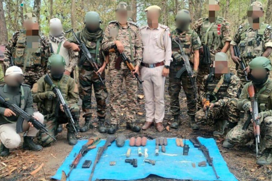 Joint operations by security forces result in recovery of arms and ammunition in Manipur