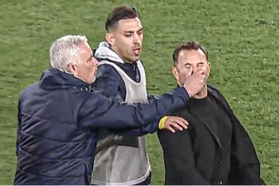 Jose Mourinho Banned For Three Matches After Pinching Nose