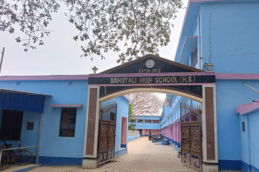 TIC attends school after losing job in Murshidabad
