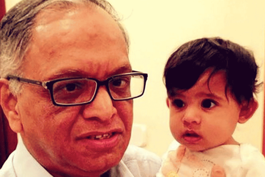 Narayana Murthy’s grandson to get India’s youngest millionaire at 17 months