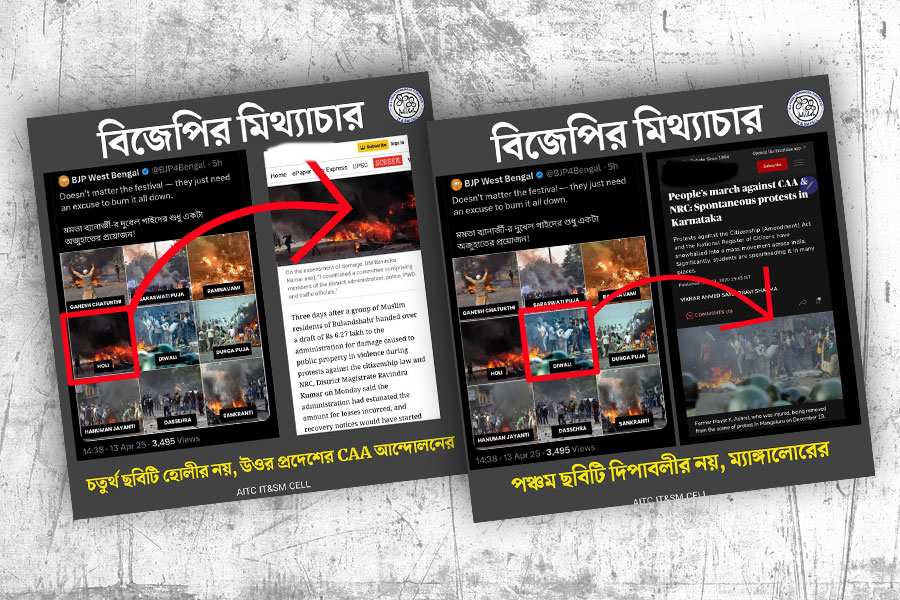 BJP is showing a false picture of Murshidabad, alleges TMC