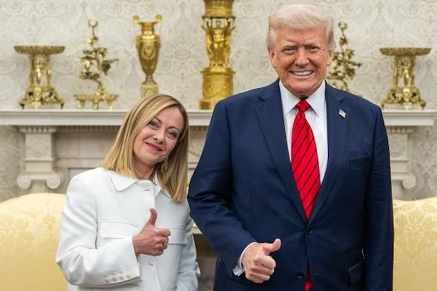 Donald Trump softens stance on EU after Giorgia Meloni meet