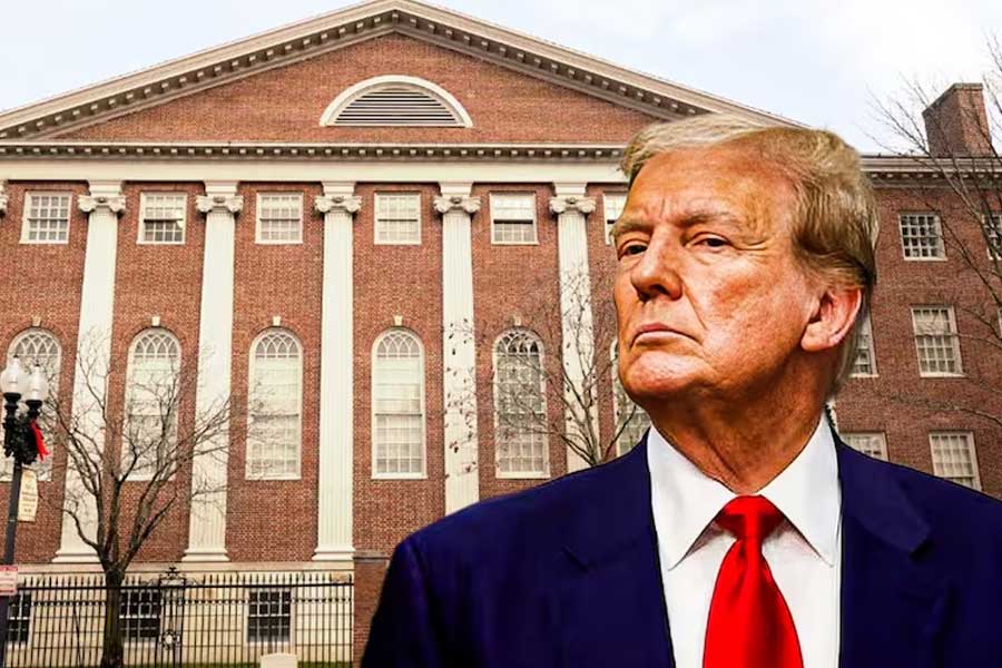 Harvard University sets an example by keeping its spine straight under pressure