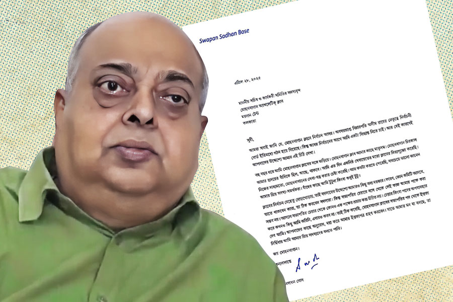 Tutu Bose resigns from Mohun Bagan club President post