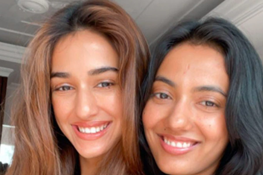 Disha Patani's sister Khushboo Patani rescues abandoned child
