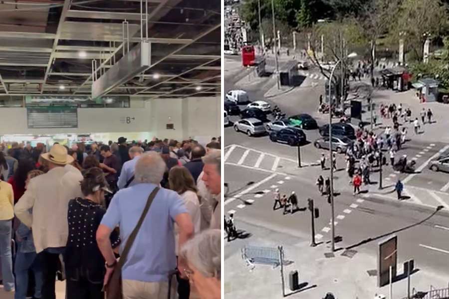 Massive power outage in Spain, Portugal and parts of France
