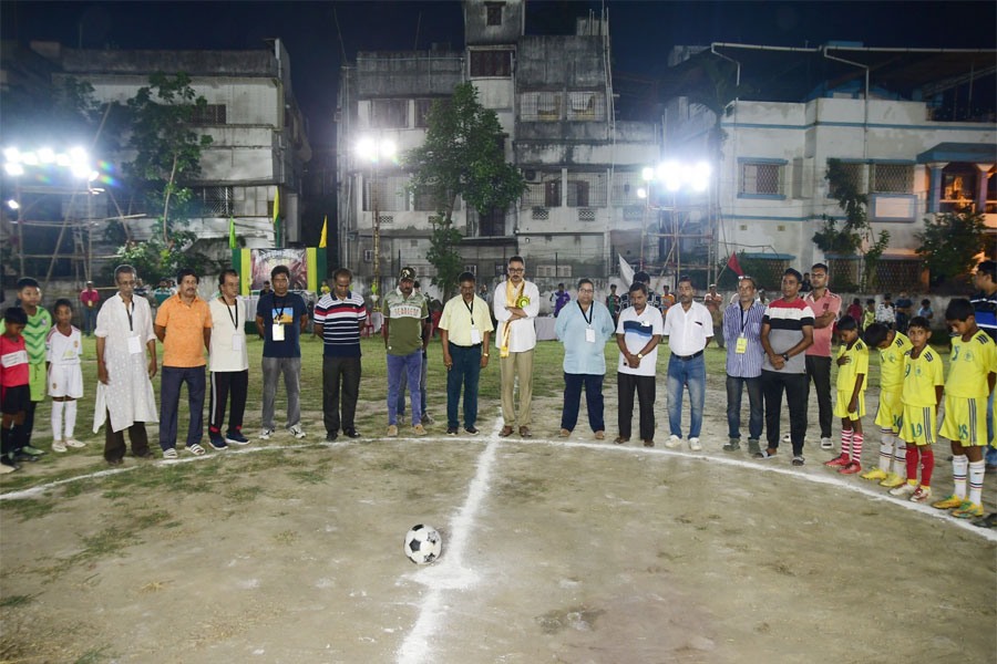2 days football tournament at Haltu