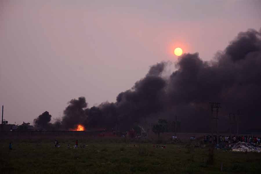 Howrah factory fire still ongoing, fear of huge damage