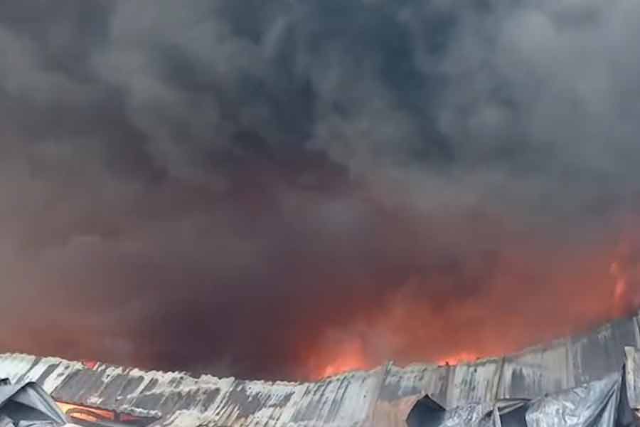 fire at thermocoul factory in Howrah, worker dies of burns