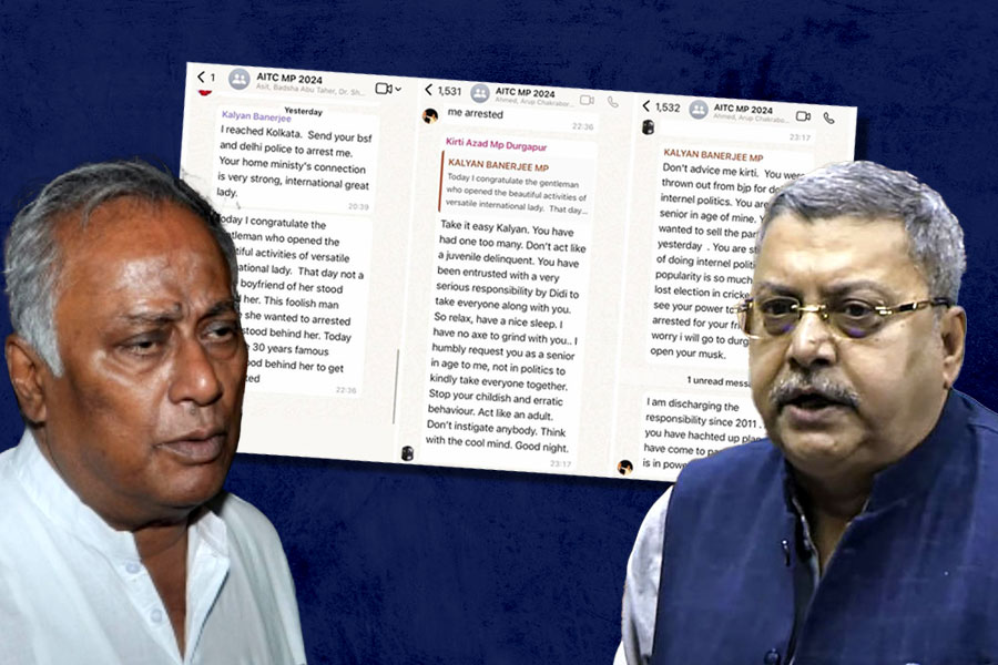 Kalyan Banerjee and Sougata Roy engaged in Verbal Spat