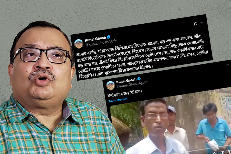Kunal Ghosh slams Brigade rally of left front as alliance with BJP