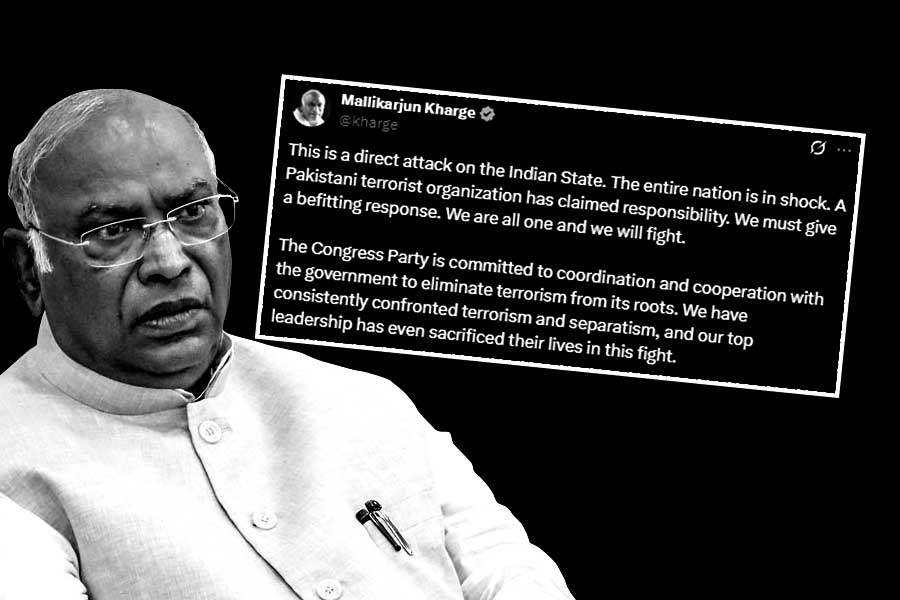 ‘এটা দলীয় রাজনীতির সময় নয়’, পহেলগাঁও কাণ্ডে কেন্দ্রের পাশে থাকার বার্তা কংগ্রেসের, শাহের সঙ্গে কথা খাড়গের
