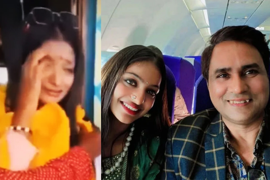 Maha Kumbh Girl Monalisa Breaks Down In Viral Video After Sanoj Mishra’s Arrest