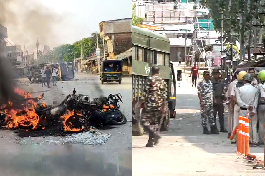 Bangladeshi miscreants allegedly spread violence in Murshidabad