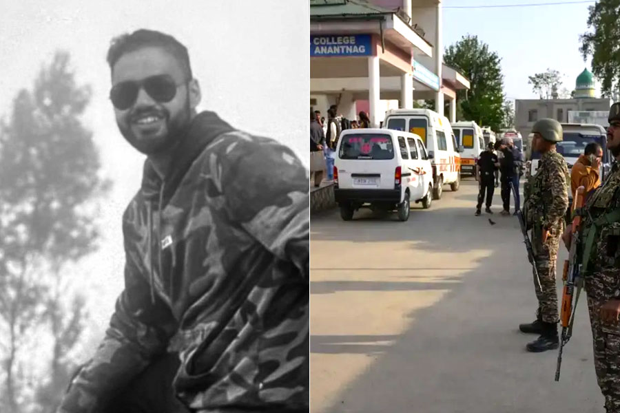 Navy officer killed in terrorist attack in Pahalgam