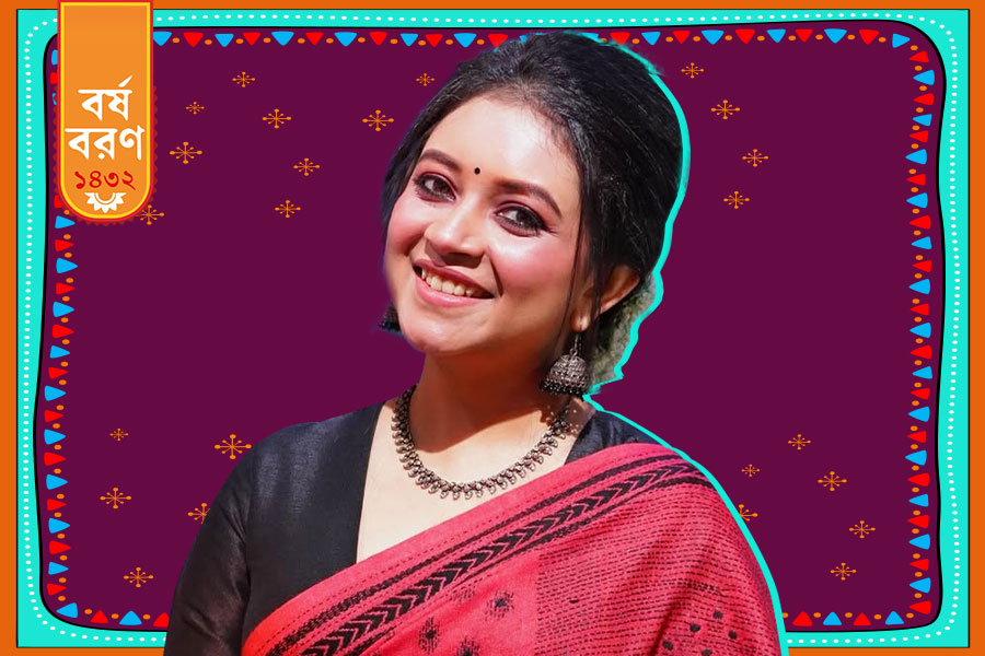 Singer Prashmita Paul shares Poila Baisakh plan